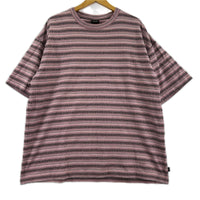 半袖Ｔシャツ SEDAN ALL-PURPOSE Jacquard Striped Tee ピンク