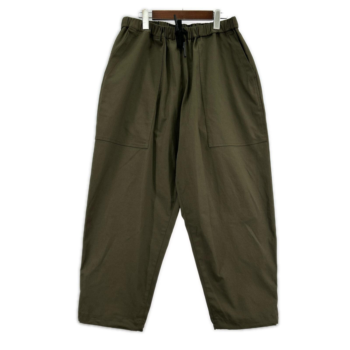 パンツ UNTRACE 24ss LINEN TWILL BAKER PANTS (1) 1 カーキ