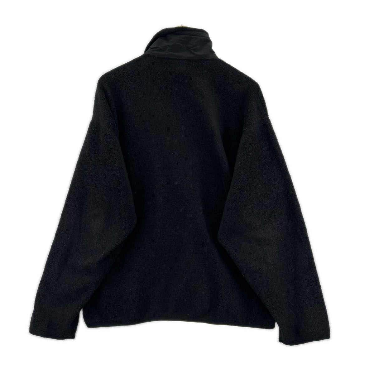ジャケット ｼﾝﾁﾗﾌﾘｰｽｼﾞｬｹｯﾄ 米国製 黒 M ブラック