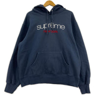 パーカー 26SS Classic Logo Hooded Sweat 紺 (S) S ネイビー