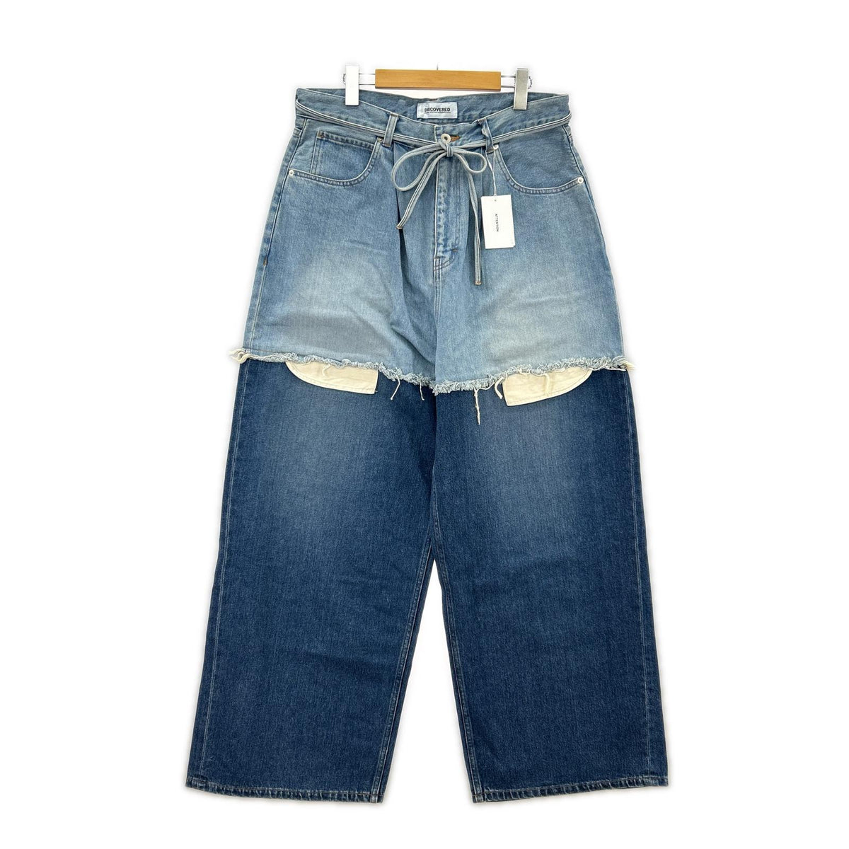 デニムパンツ DISCOVERED 25SS LAYERED DENIM PANTS 3 インディゴ 3