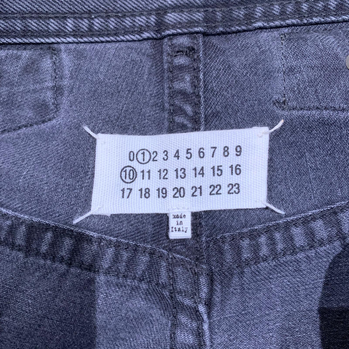 デニムパンツ 26SS ストレートレッグ クロップドジーンズ
