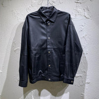 長袖シャツ ラムレザーシャツジャケット