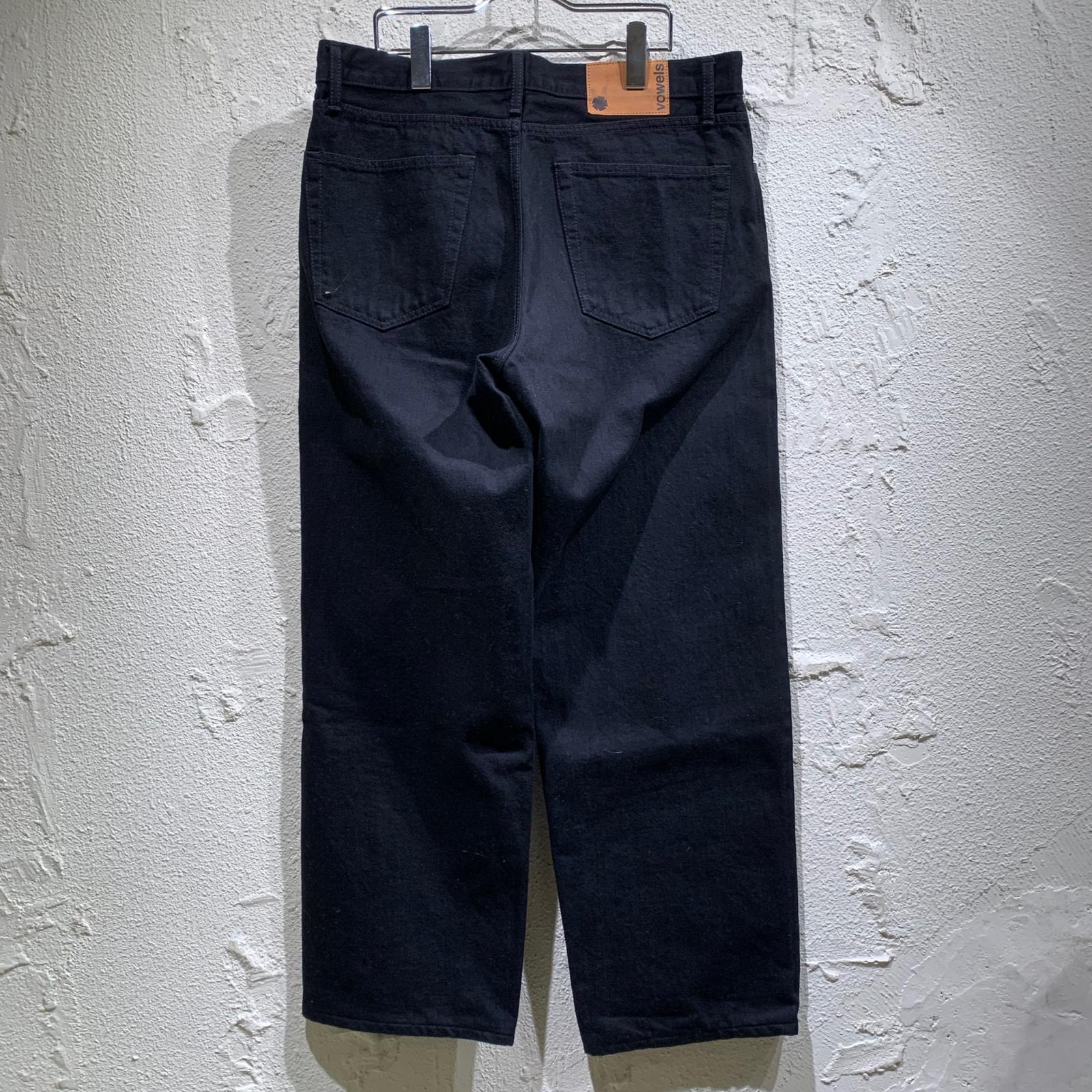 デニムパンツ VOWELS 25AW BAGGY FIT DENIM