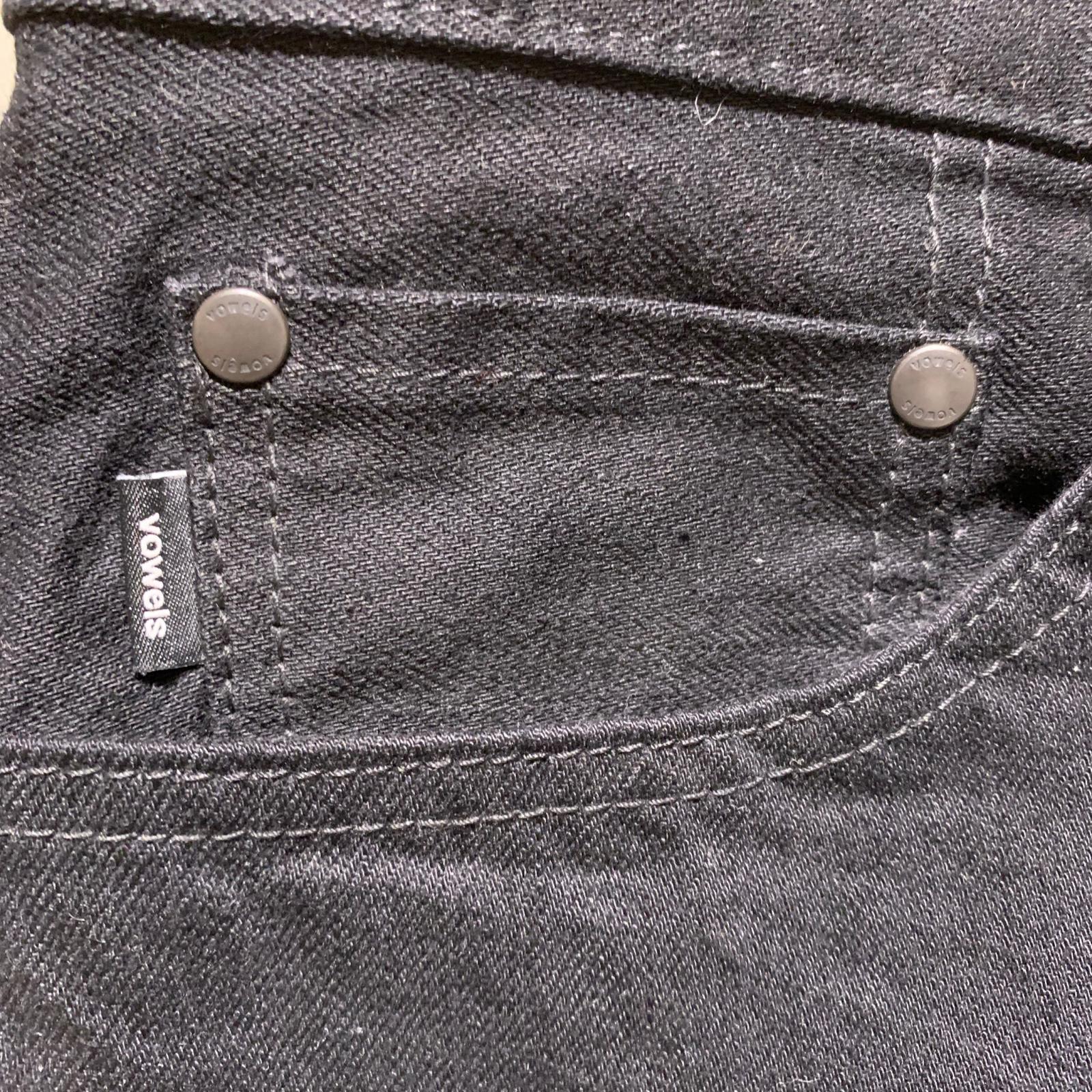 デニムパンツ VOWELS 25AW BAGGY FIT DENIM