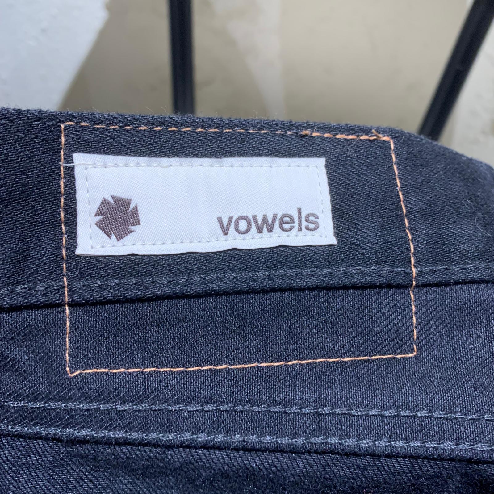 デニムパンツ VOWELS 25AW BAGGY FIT DENIM