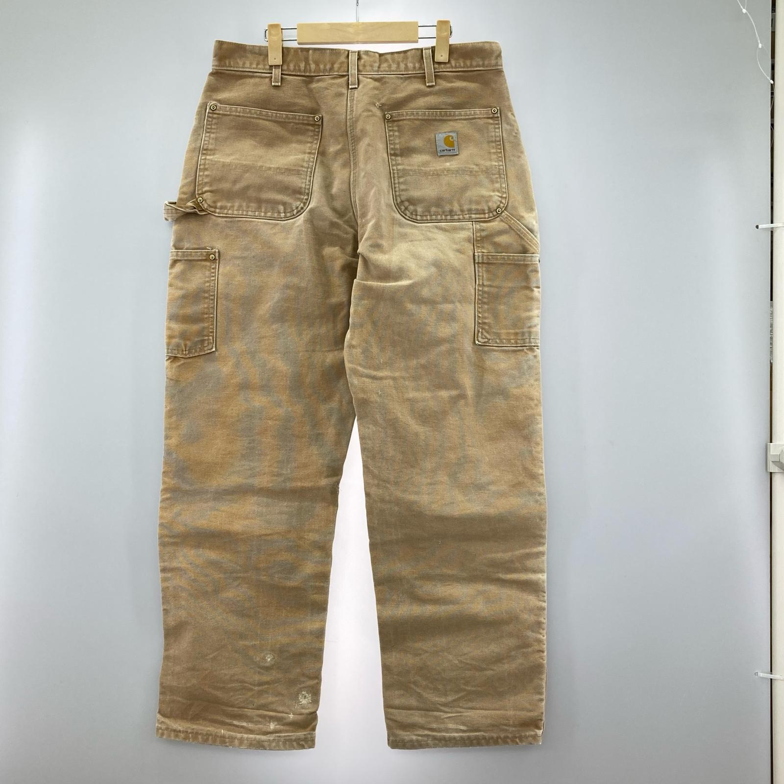 デニムパンツ Carhartt ペインターパンツ ダブルニー 34 ベージュ