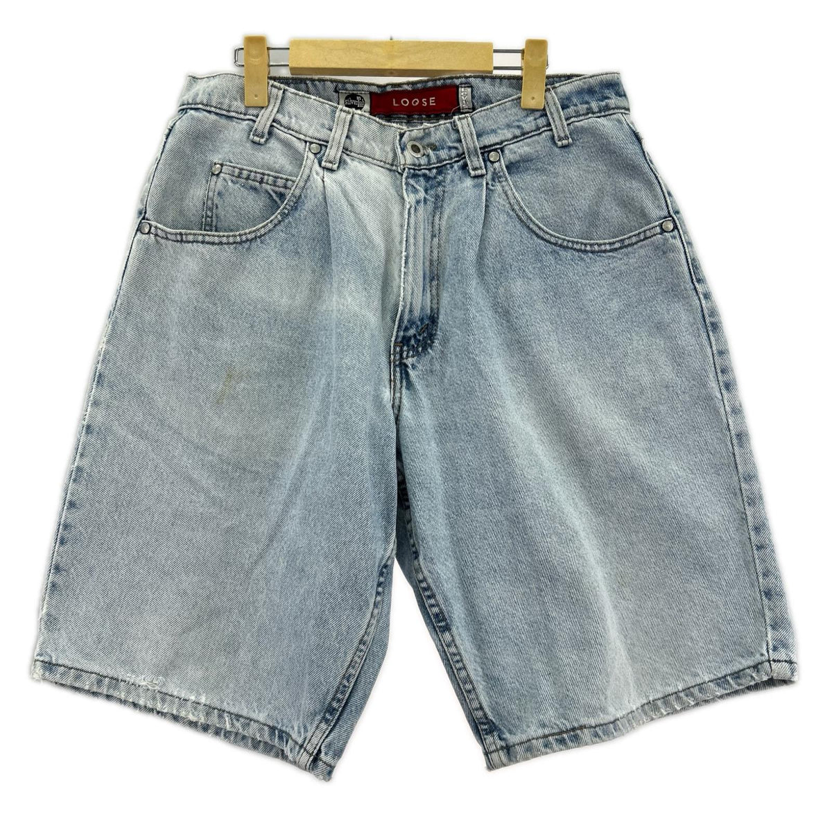 ショートパンツ SILVER TAB LOOSE ﾊｰﾌﾊﾟﾝﾂ ﾗｲﾄﾌﾞﾙｰ (32) 32 ブルー