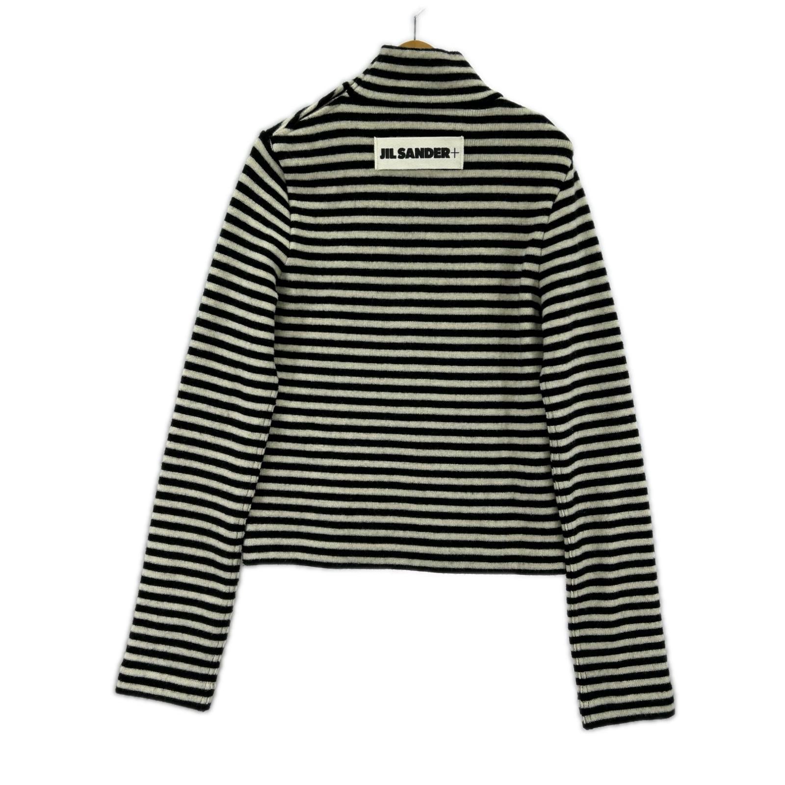 ニット JIL SANDER+ ジッパーボーダーニット M