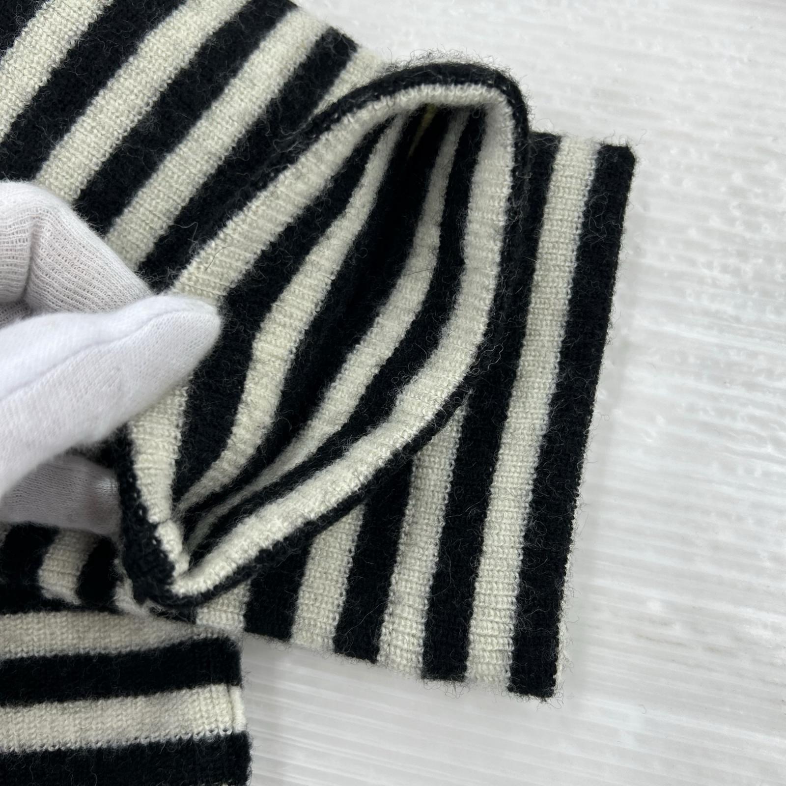 ニット JIL SANDER+ ジッパーボーダーニット M