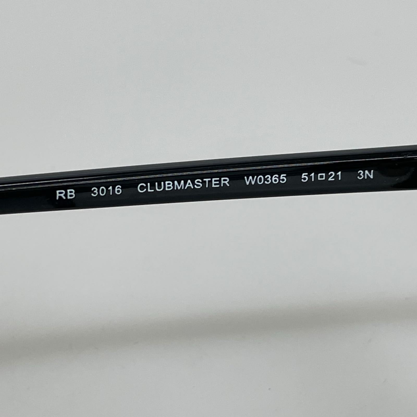その他アクセサリー clubmaster RB3016 ブラック