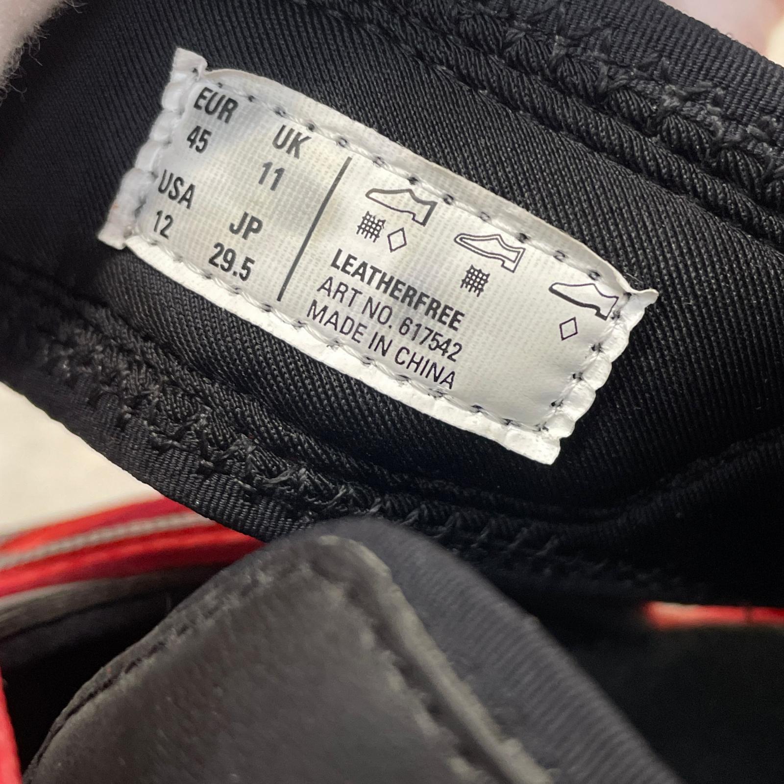 BALENCIAGA TRACK SANDAL 赤×黒　45 29.5cm (US11 1/2 UK11 EU49)