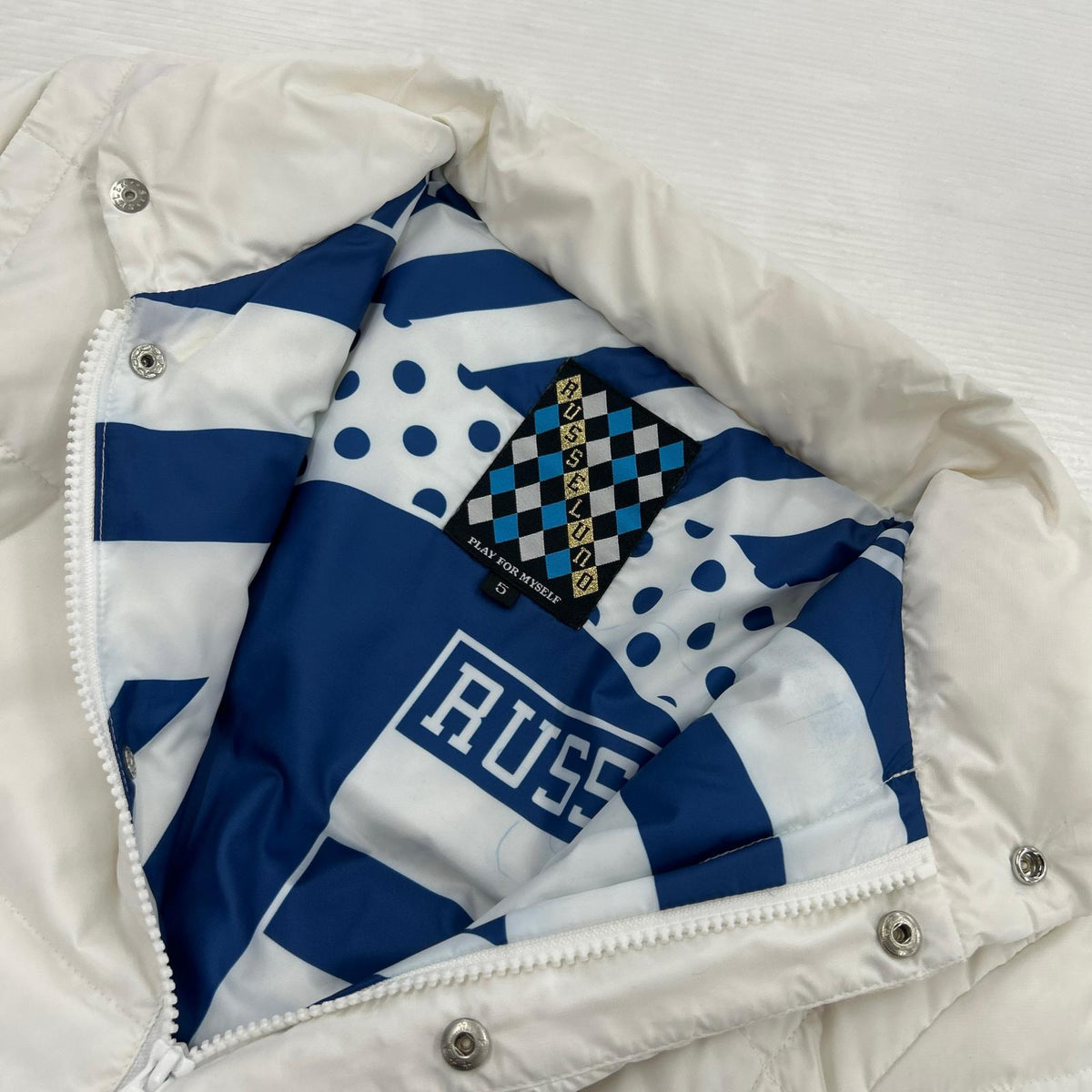 ダウンジャケット Russeluno WHT 5 ホワイト