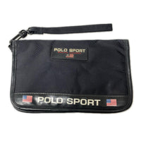 長財布 90s POLO SPORT マルチケース ブラック