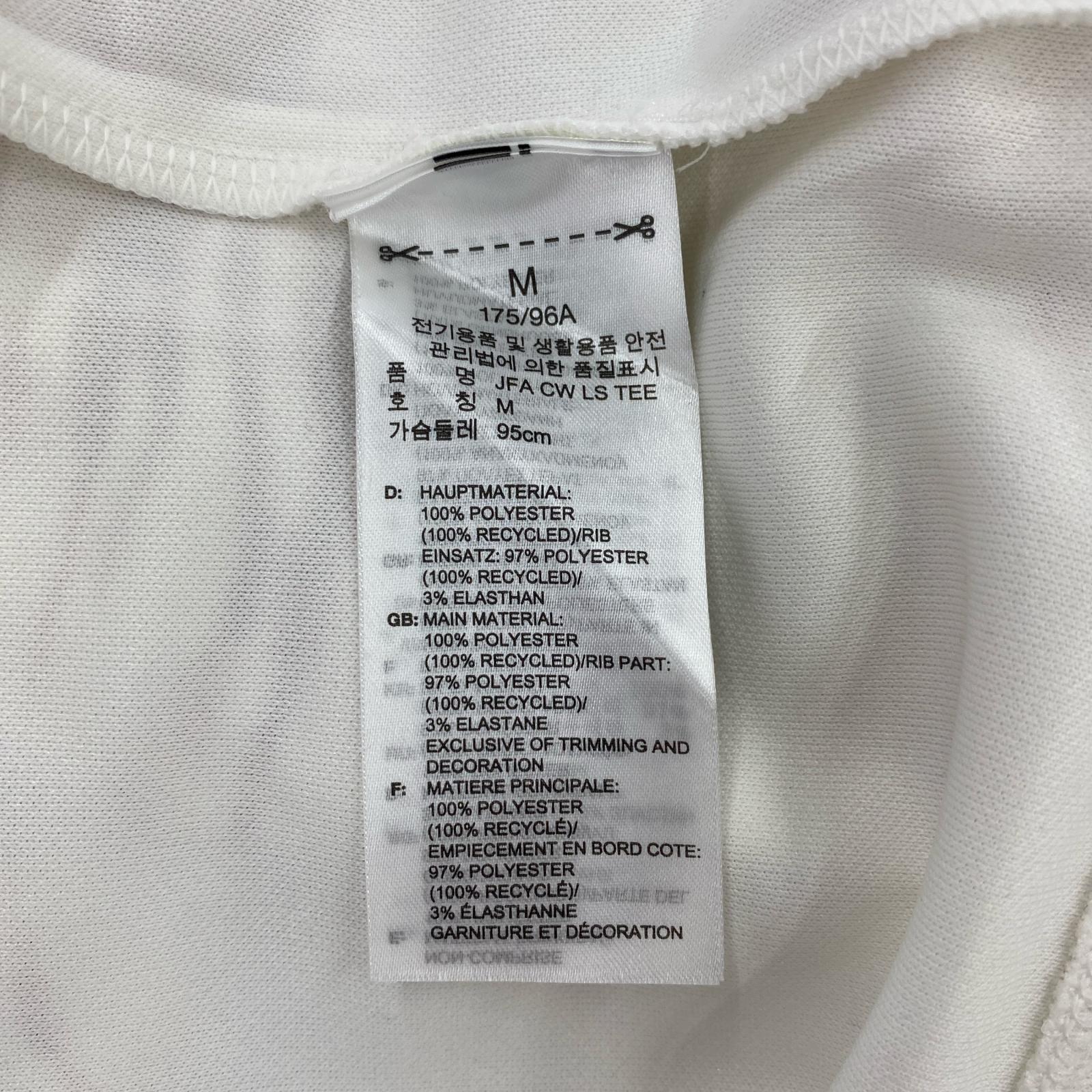 長袖Ｔシャツ ×adidas サッカー日本代表 CW 長袖Tシャツ M M ホワイト