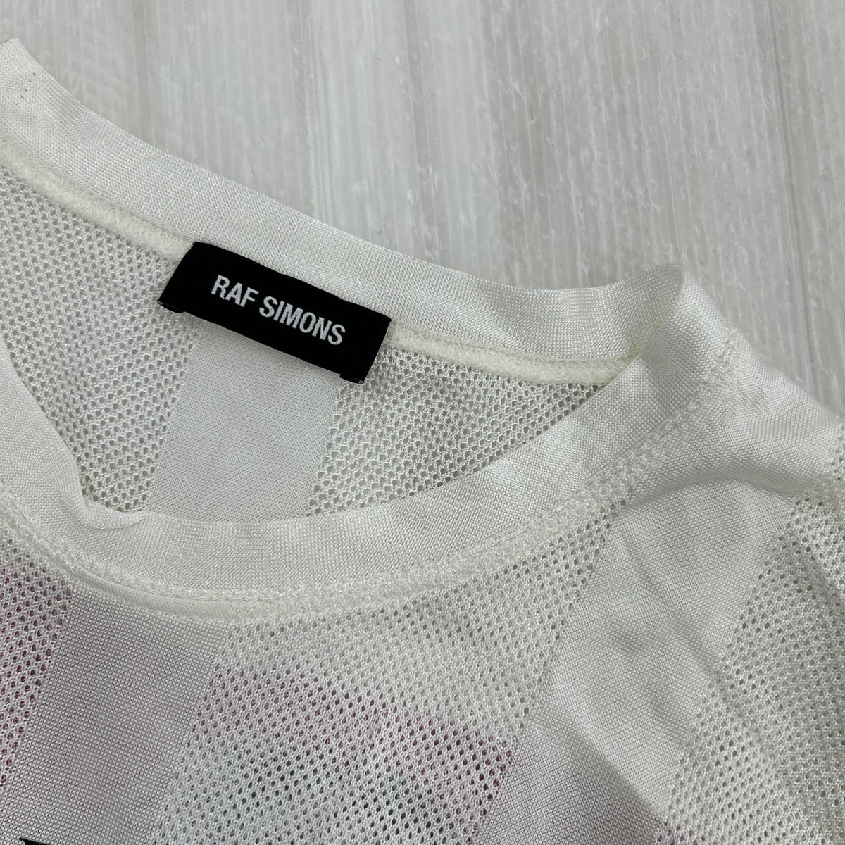 半袖Ｔシャツ 18SS NEW ORDER メッシュTシャツ(M) RAF-181-125 M ホワイト
