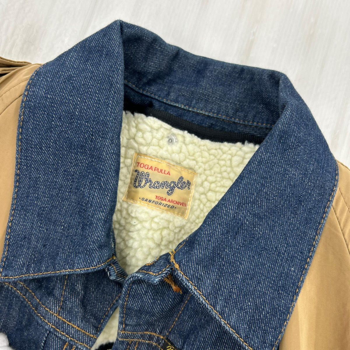 ジャケット ドッキングトレンチコート 18AW ベージュ