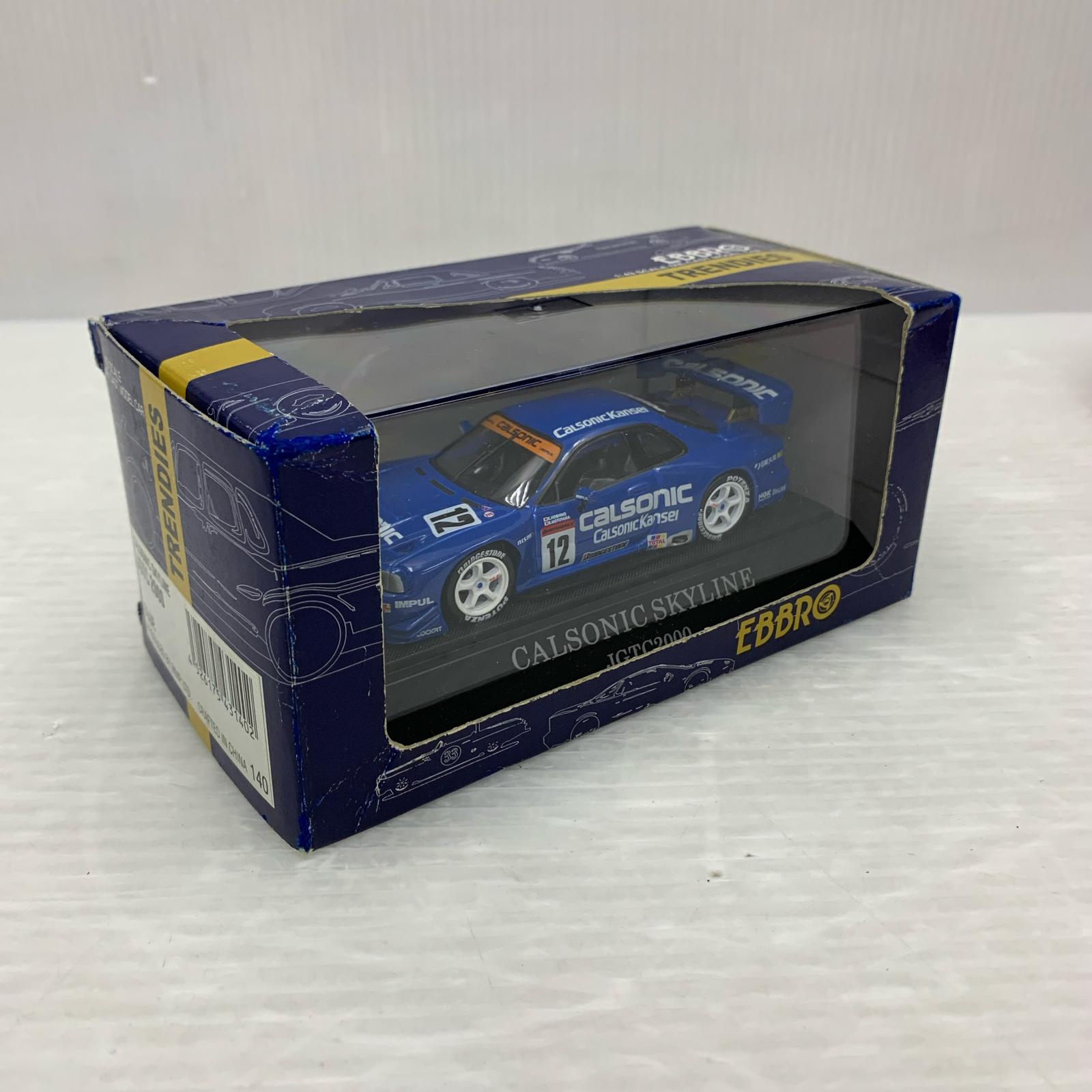 1/43 CALSONIC SKYLINE 2000 BRIDGESTONE スケールカー