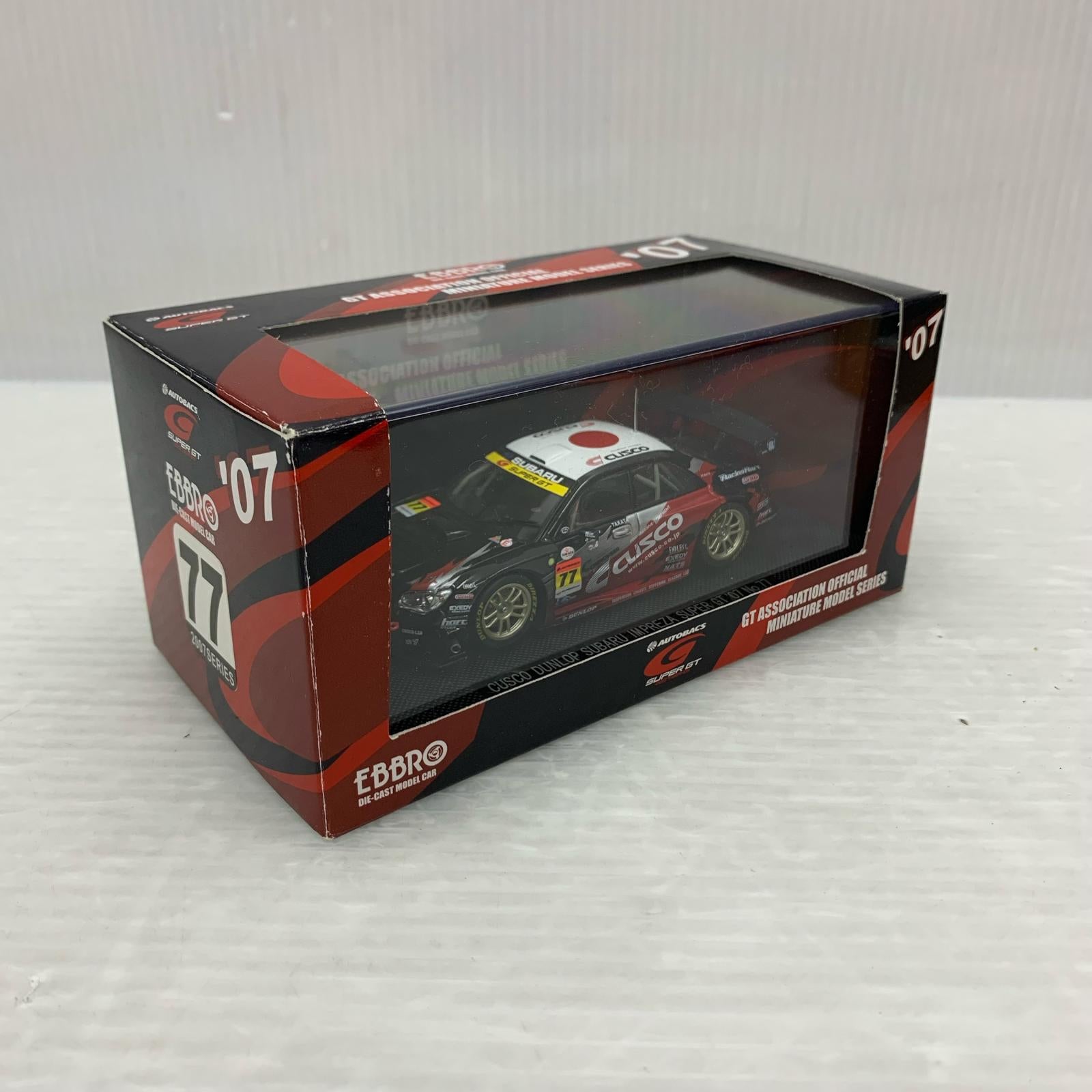 スバルインプレッサ スーパーGT300 2007 #77 スケールカー