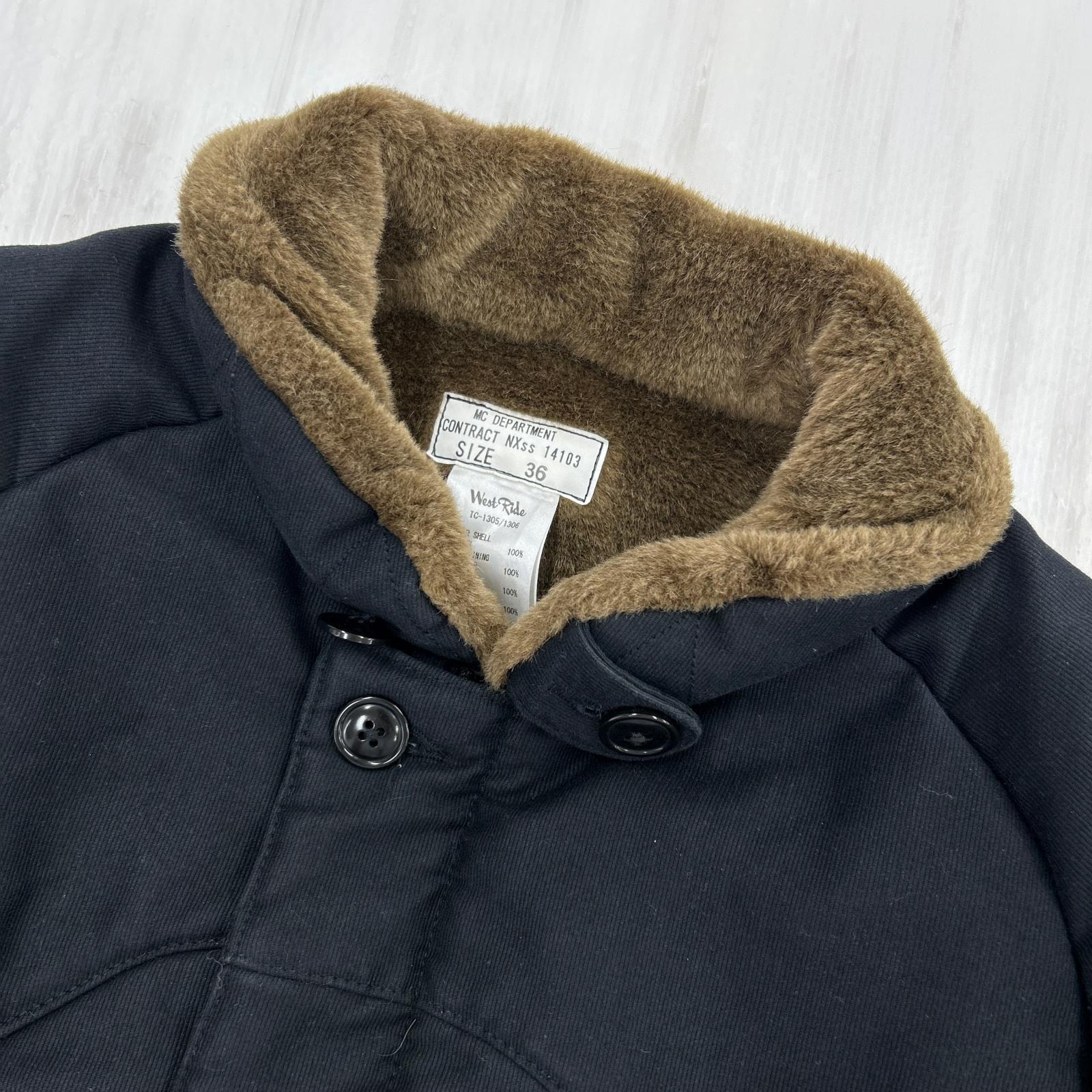 ジャケット デッキジャケット (36) TC-1305/1306 36 ブラック