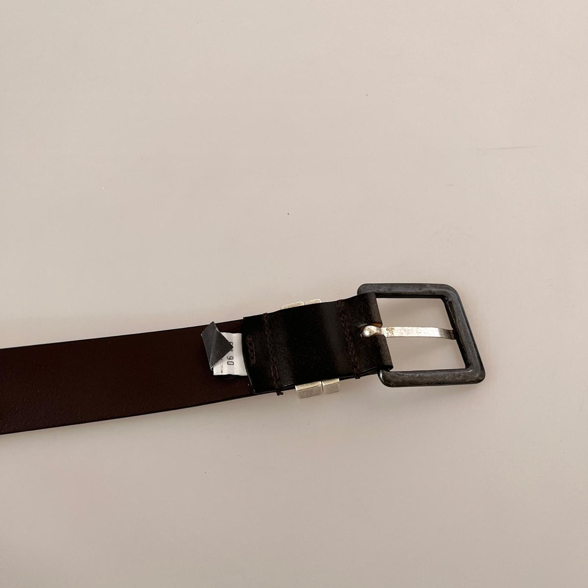 その他アクセサリー レザーベルト ブラウン