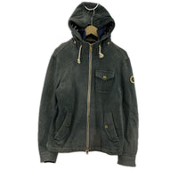 パーカー BURBERRY BLACK LABEL ｼﾞｯﾌﾟﾊﾟｰｶｰ ｸﾞﾚｰ (L) L グレー