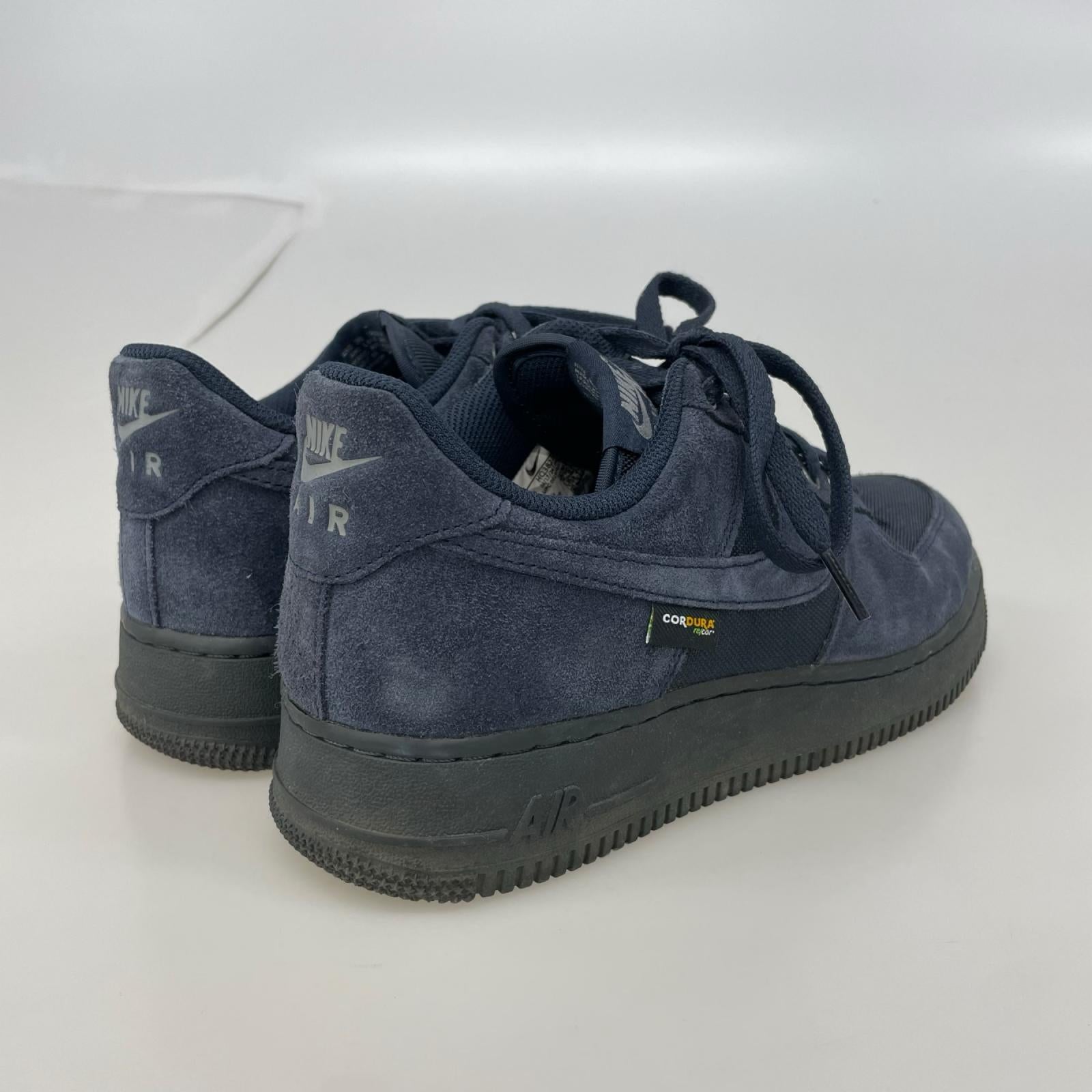 スニーカー AF1 Low '07 CORDURA Dark Obsidian 27cm (US9 UK8 1/2 EU44) ネイビー