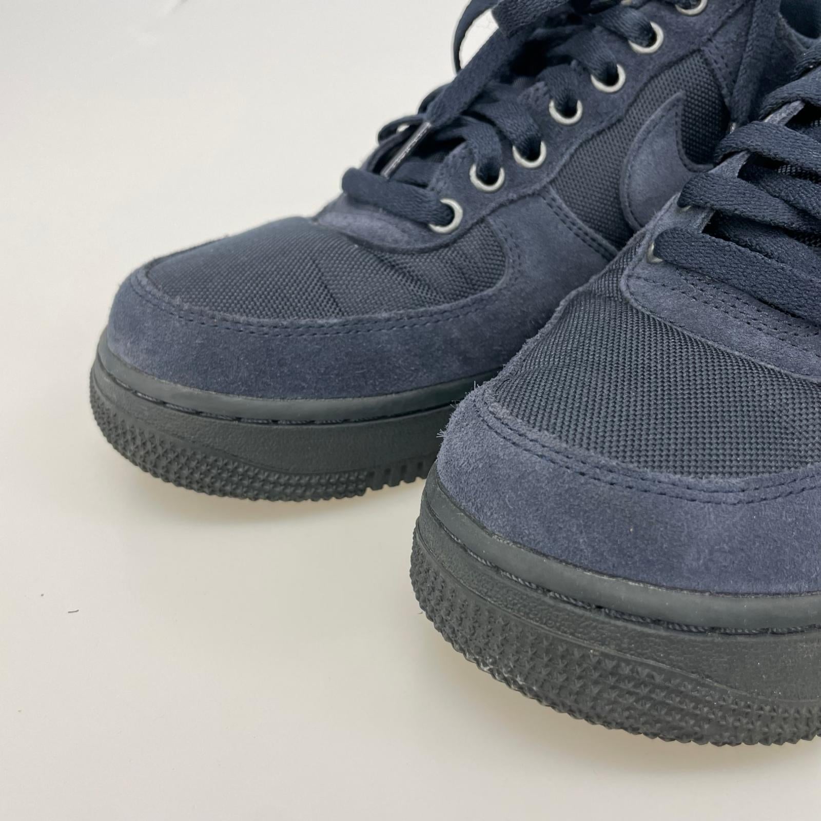 スニーカー AF1 Low '07 CORDURA Dark Obsidian 27cm (US9 UK8 1/2 EU44) ネイビー