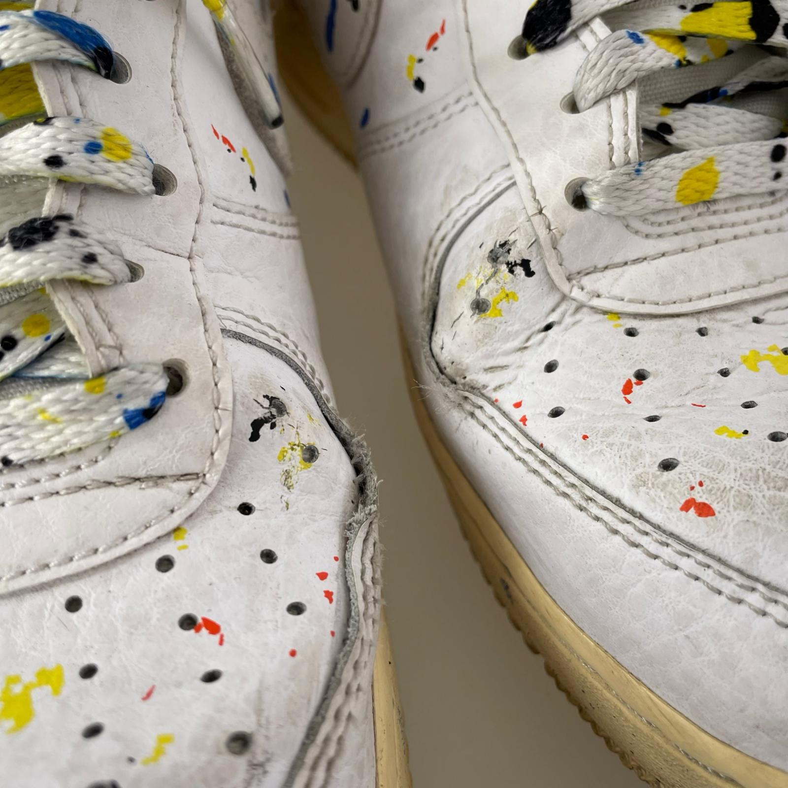 スニーカー AF1 Low Paint Splatter 27.5cm ホワイト 27cm (US9 UK8 1/2 EU44)