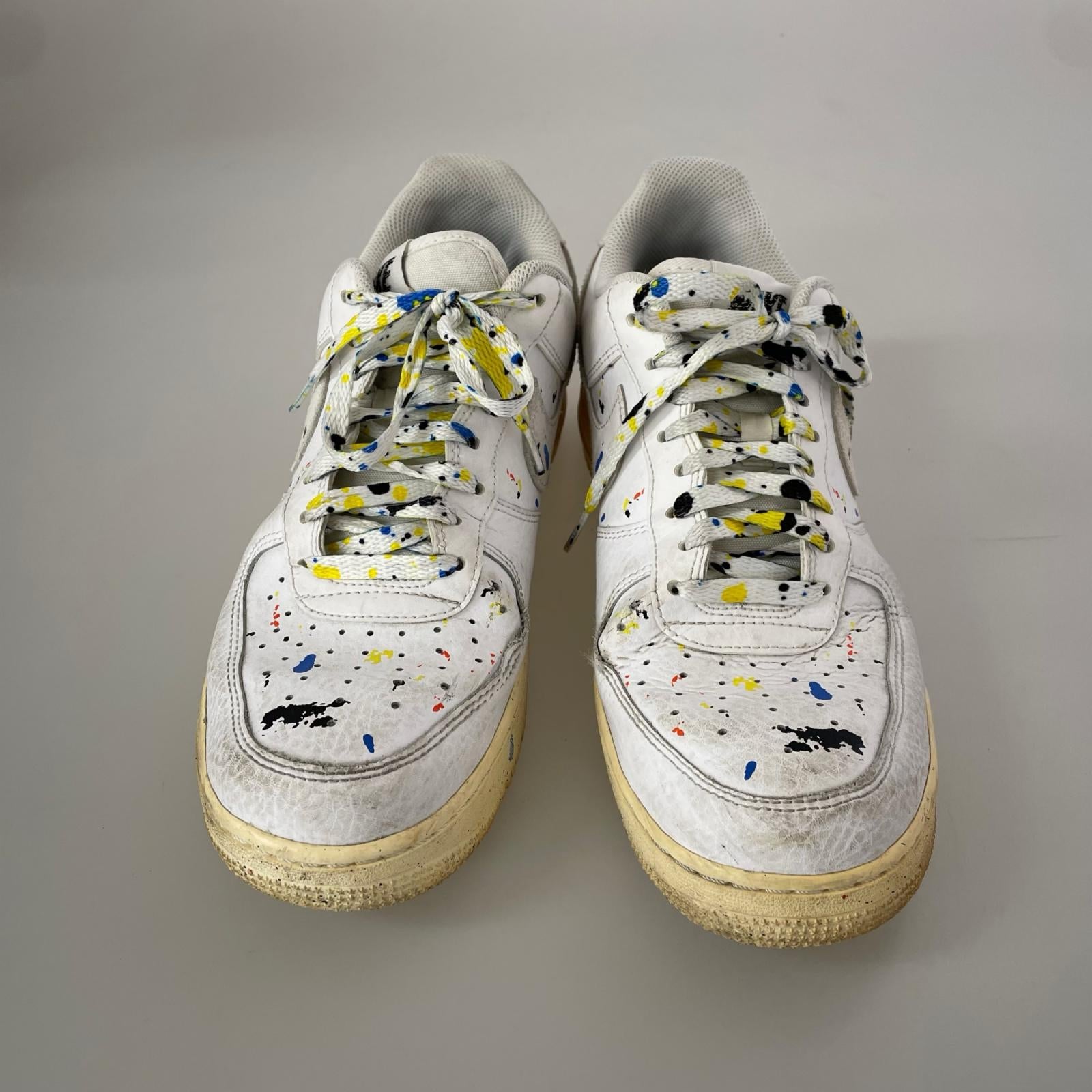 スニーカー AF1 Low Paint Splatter 27.5cm ホワイト 27cm (US9 UK8 1/2 EU44)