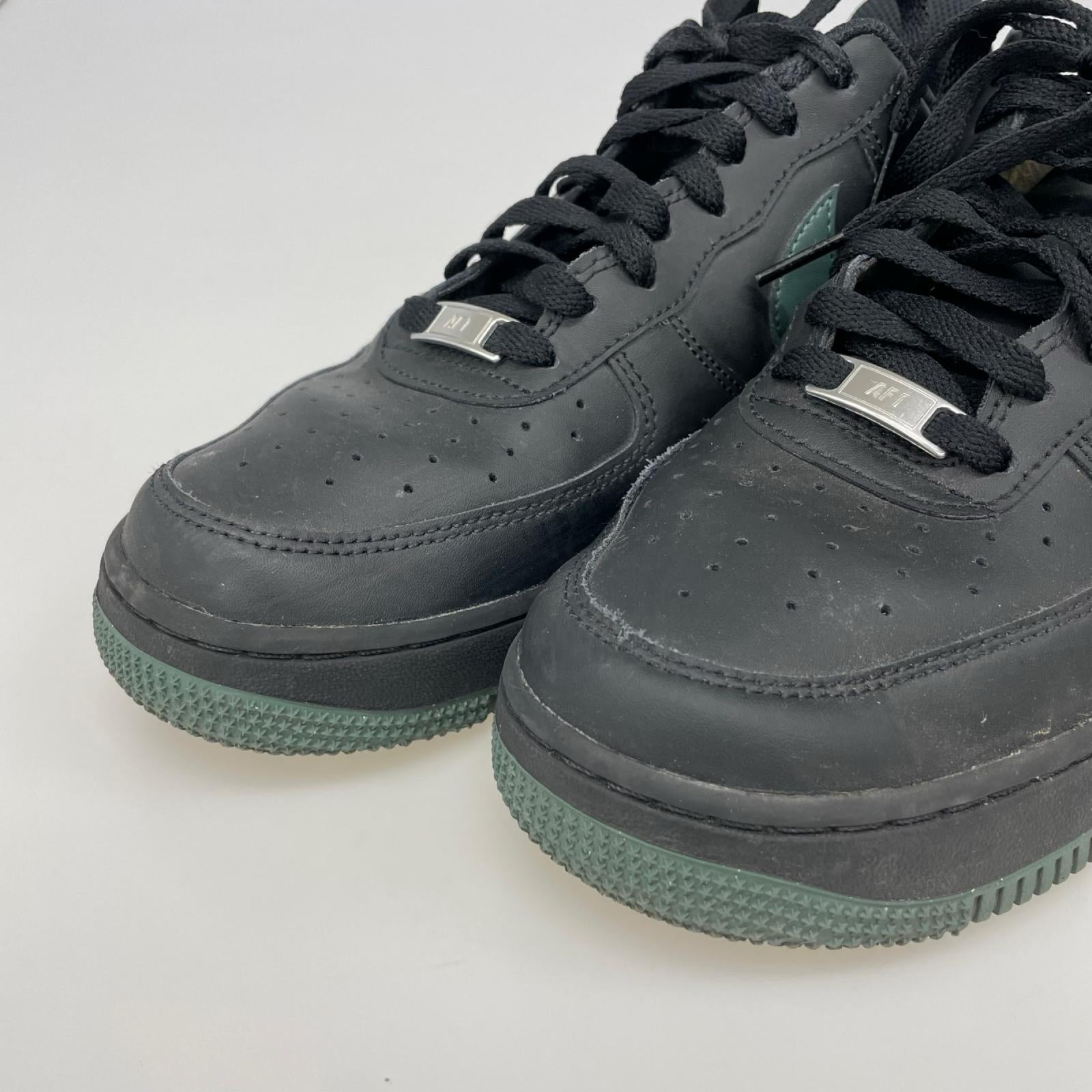 スニーカー Air Force 1 Low '07 27.0cm ブラック/グリーン 27cm (US9 UK8 1/2 EU44) ブラック
