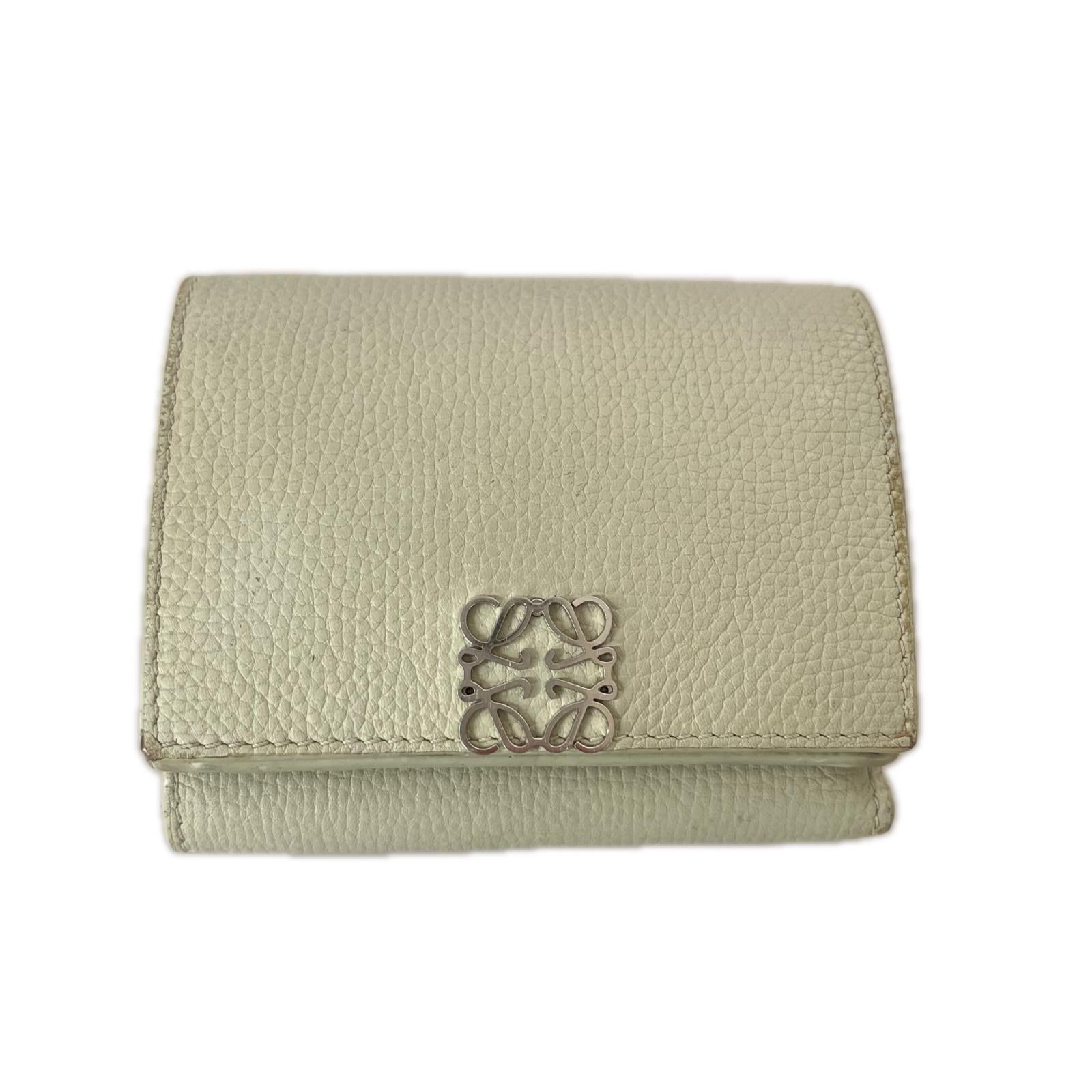 LOEWE トライフォールド アナグラム コンパクトウォレット