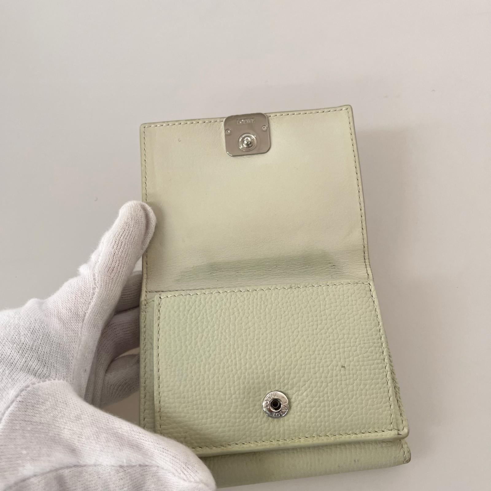 LOEWE トライフォールド アナグラム コンパクトウォレット