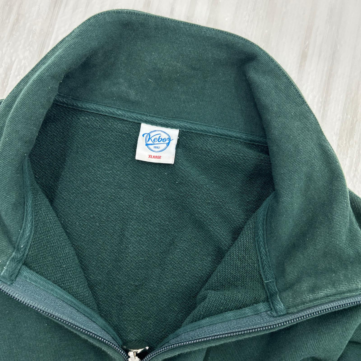 スウェット Half Zip Sweat グリーン