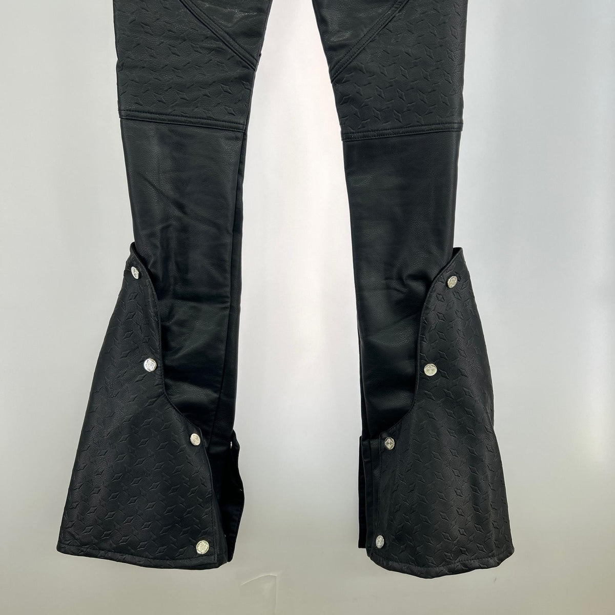 パンツ GUAPI Black Coffin Arc Leather Pant レザーパンツ 28 黒 ブラック