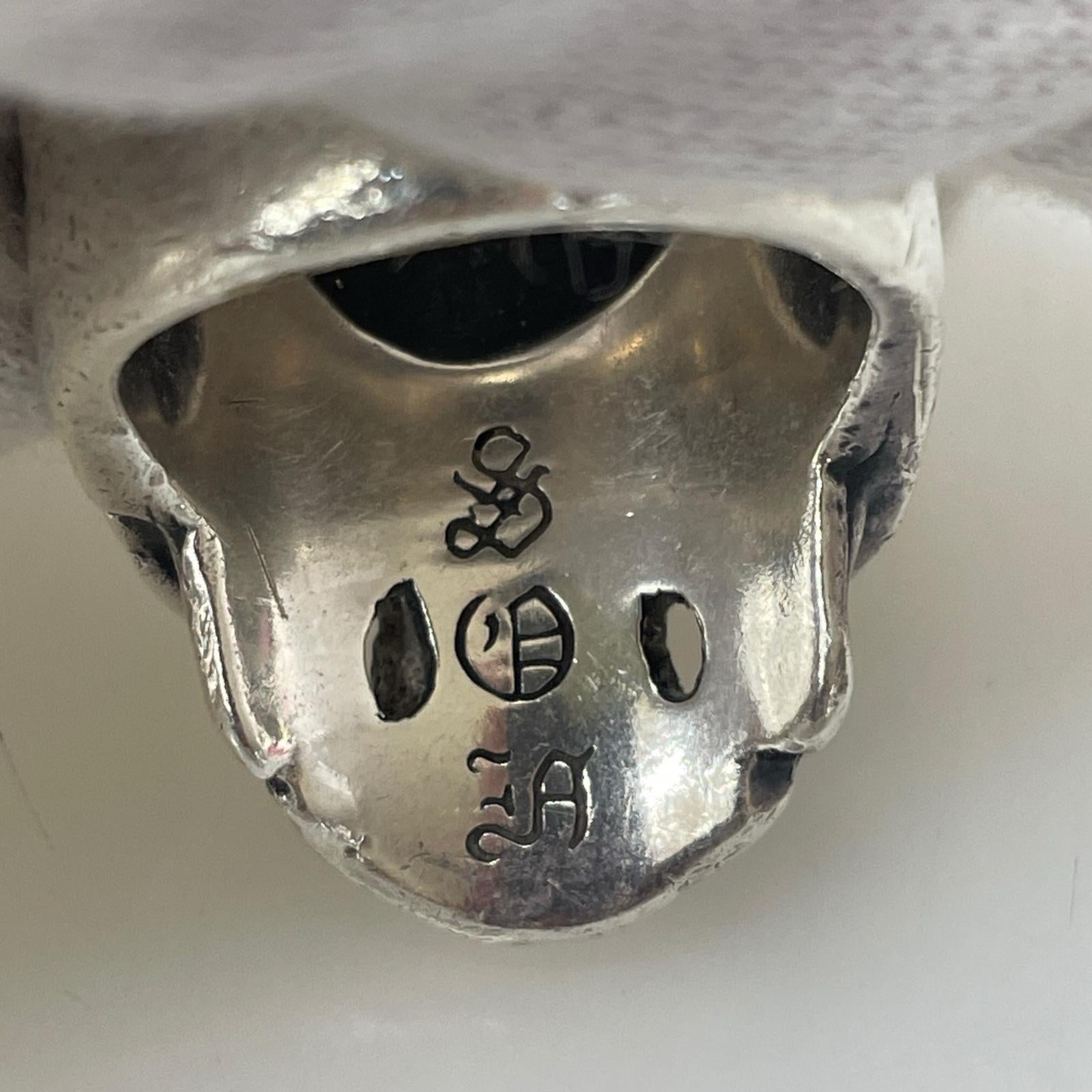 リング・指輪 スカルリング 約43g シルバー