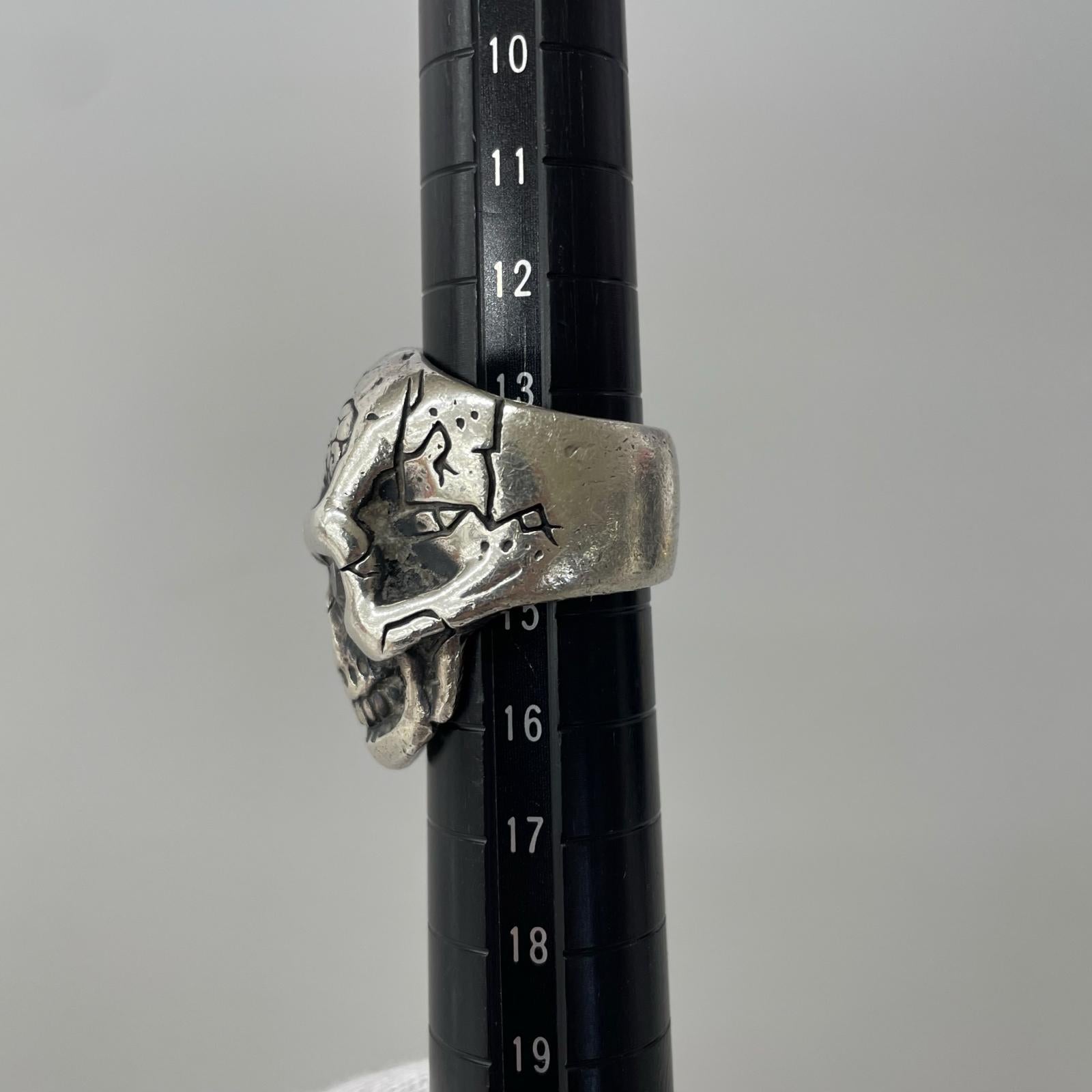 リング・指輪 スカルリング 約43g シルバー