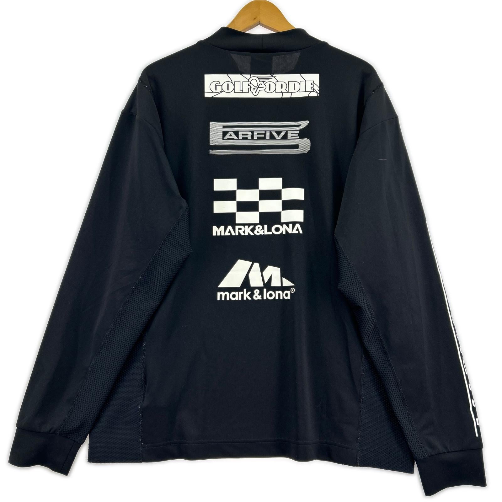 長袖Ｔシャツ モックネック 50 BLK 50 ブラック