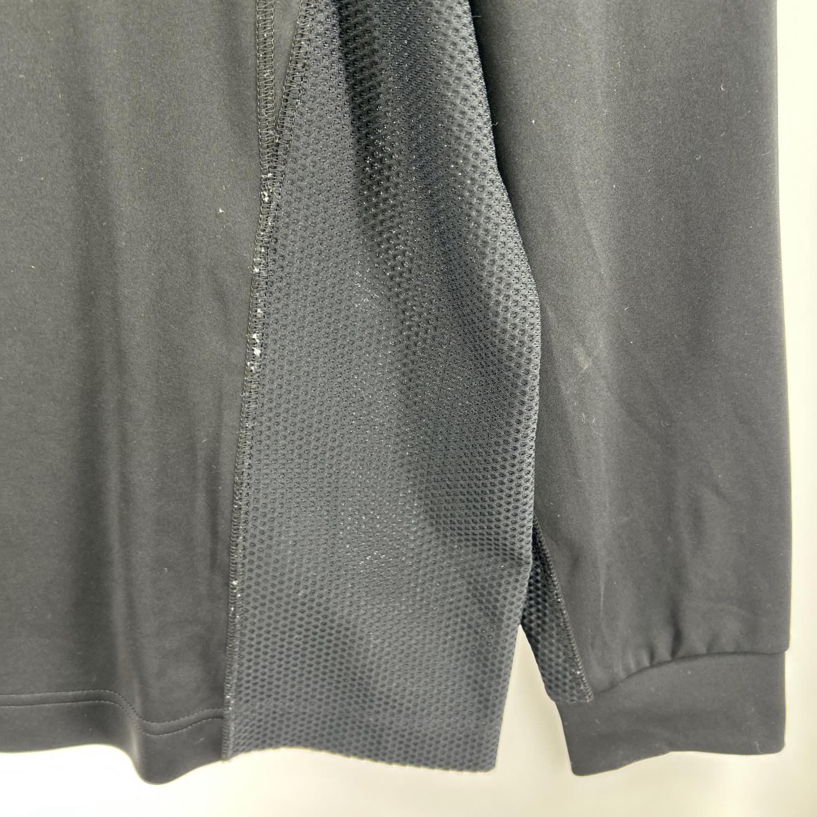 長袖Ｔシャツ モックネック 50 BLK 50 ブラック