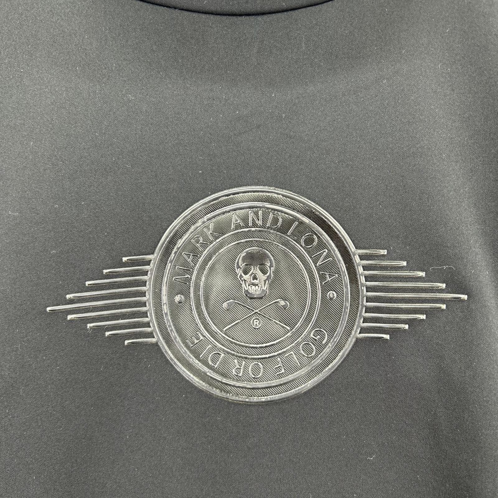 長袖Ｔシャツ モックネック 50 BLK 50 ブラック