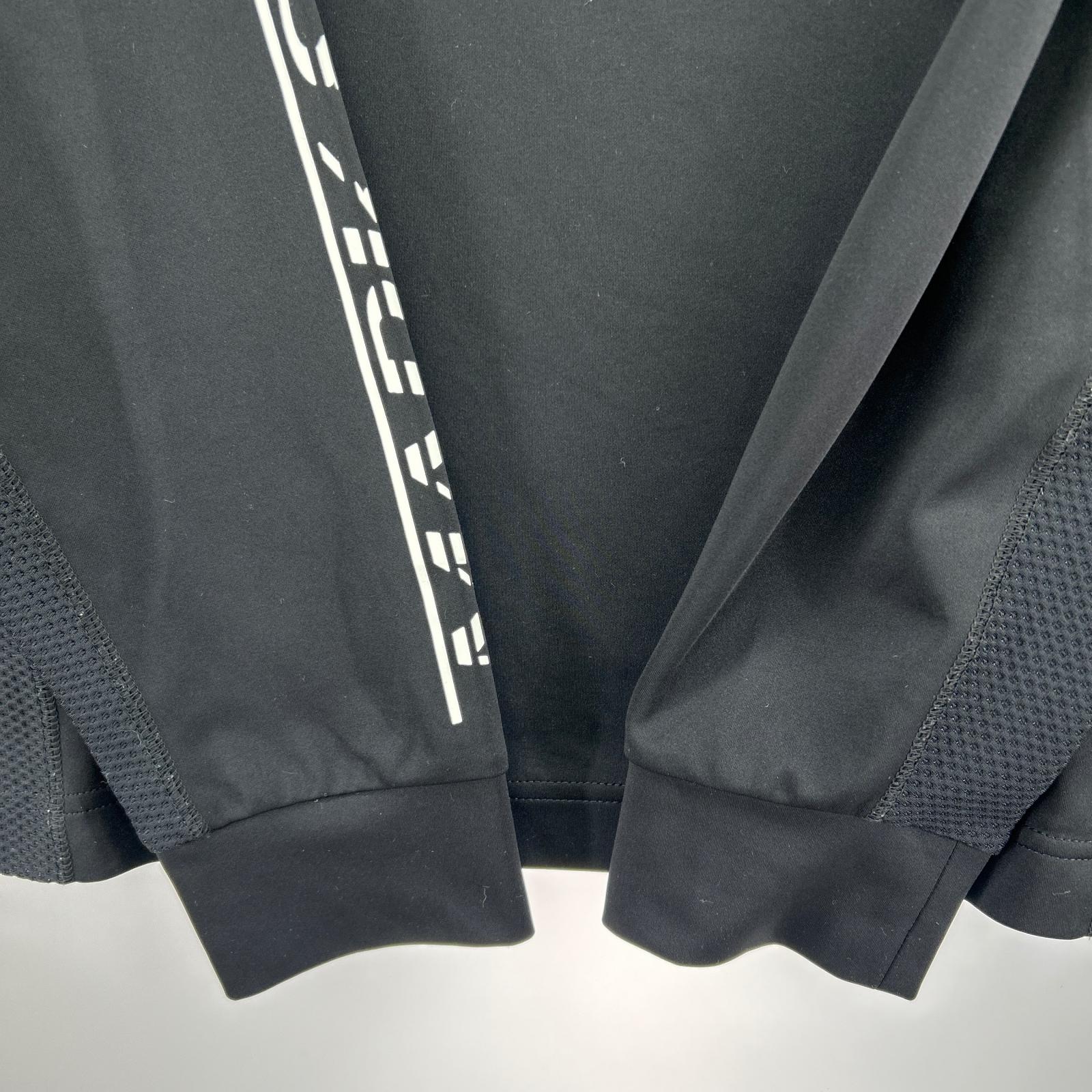 長袖Ｔシャツ モックネック 50 BLK 50 ブラック