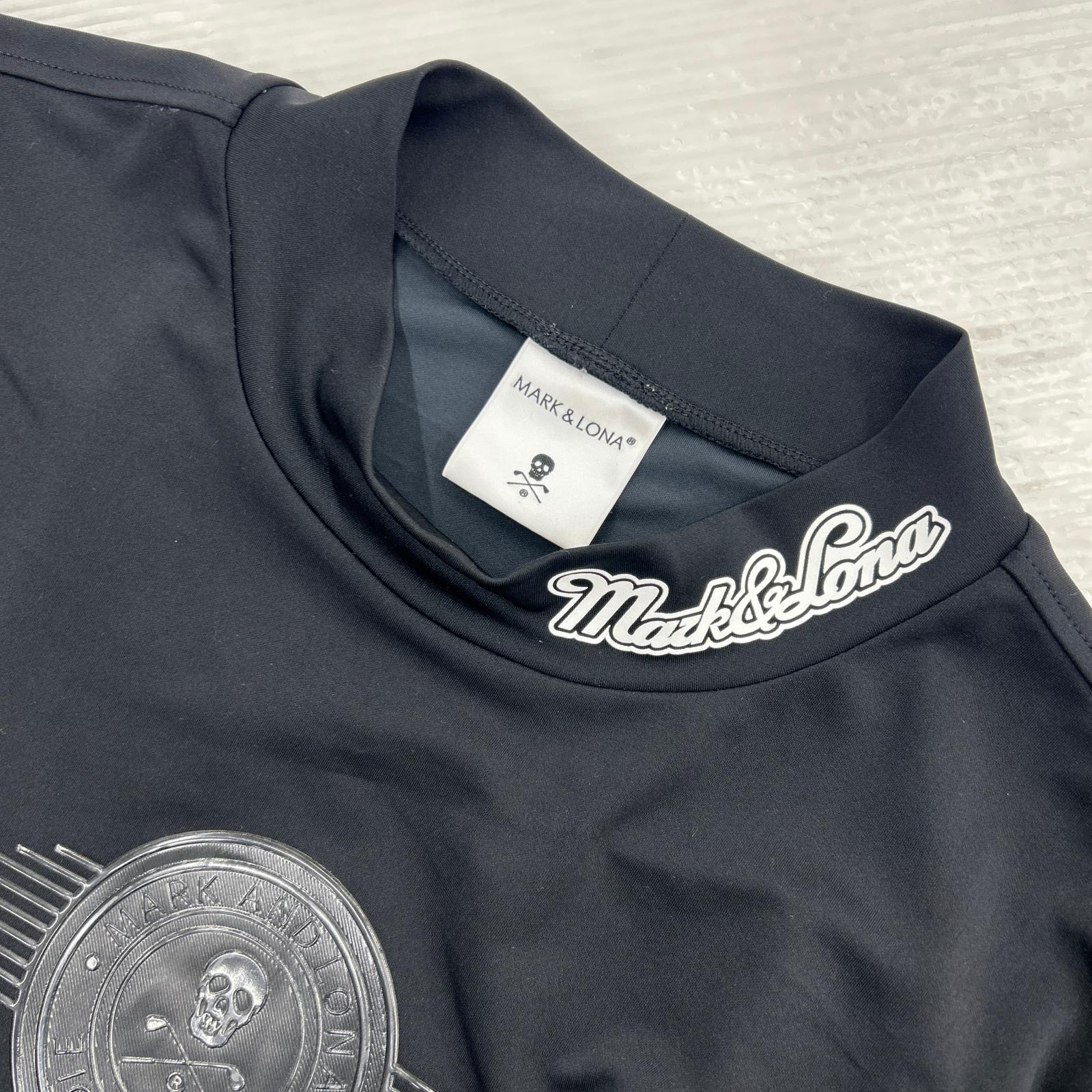 長袖Ｔシャツ モックネック 50 BLK 50 ブラック