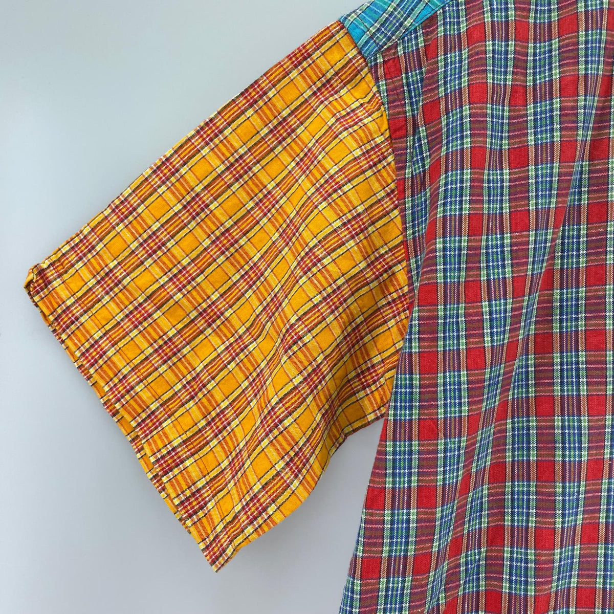 半袖シャツ 90s PENDLETON ｸﾚｲｼﾞｰﾊﾟﾀｰﾝ　S S マルチカラー