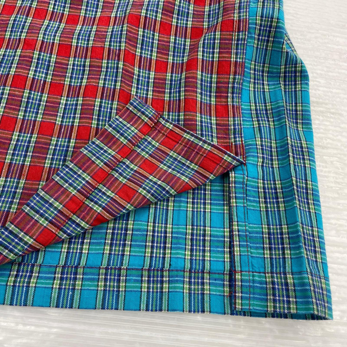 半袖シャツ 90s PENDLETON ｸﾚｲｼﾞｰﾊﾟﾀｰﾝ　S S マルチカラー