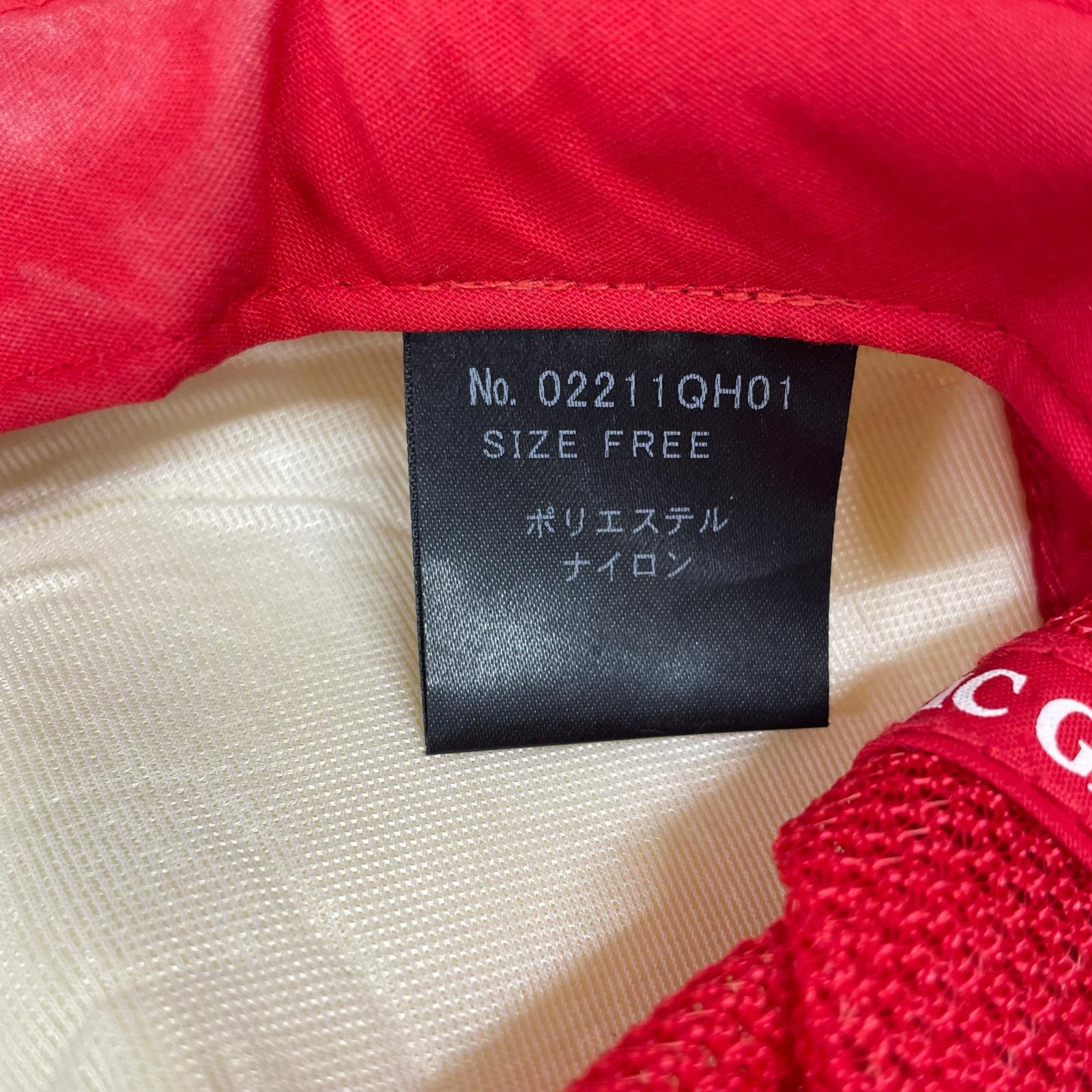 キャップ 02211QH01 赤