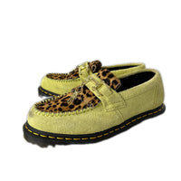 シューズ Dr.Martens ADRIAN BONE SNAFFLE ライム×レオパード (UK4)