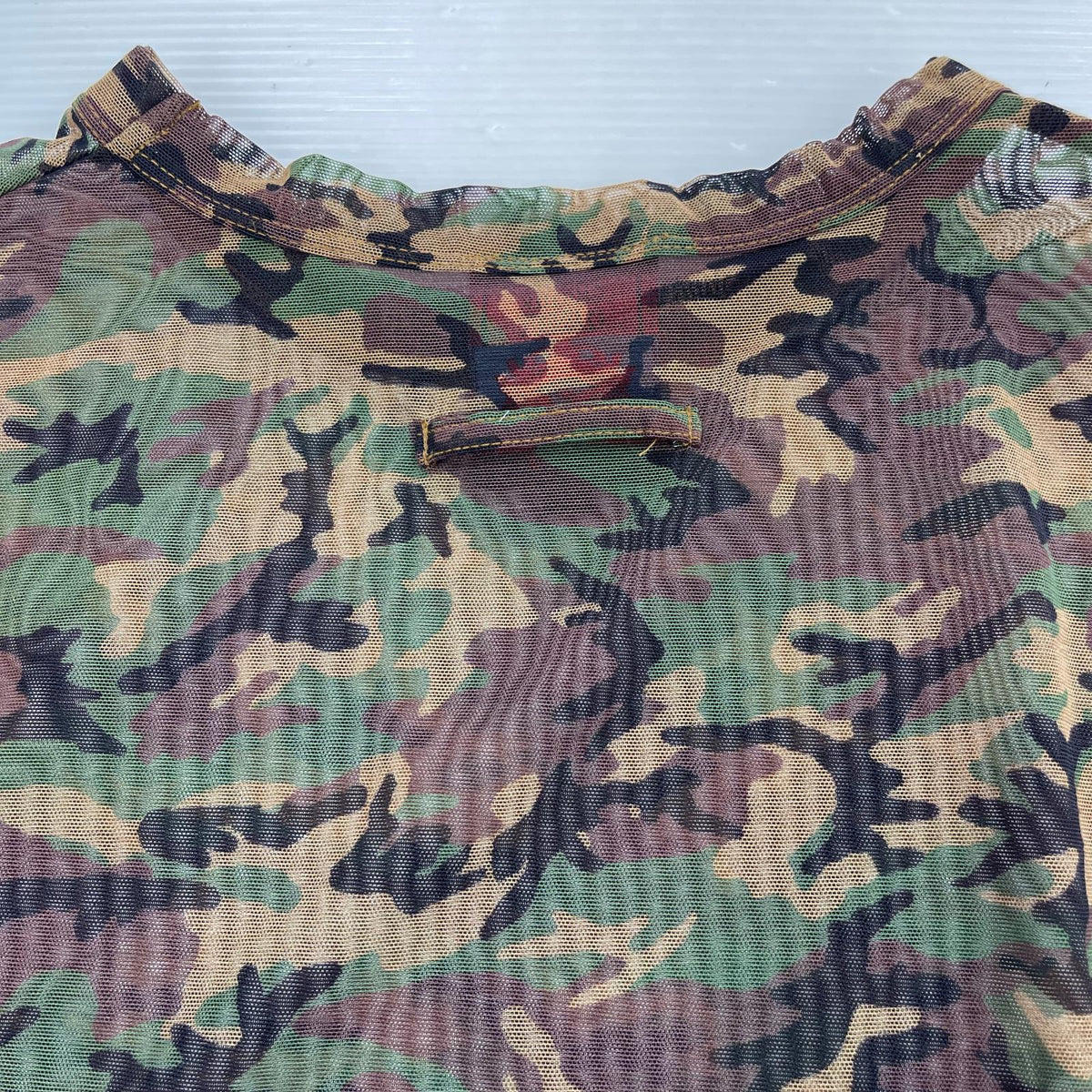 半袖Ｔシャツ JEAN PAUL GAULTIER カモ柄メッシュカットソー 48 48