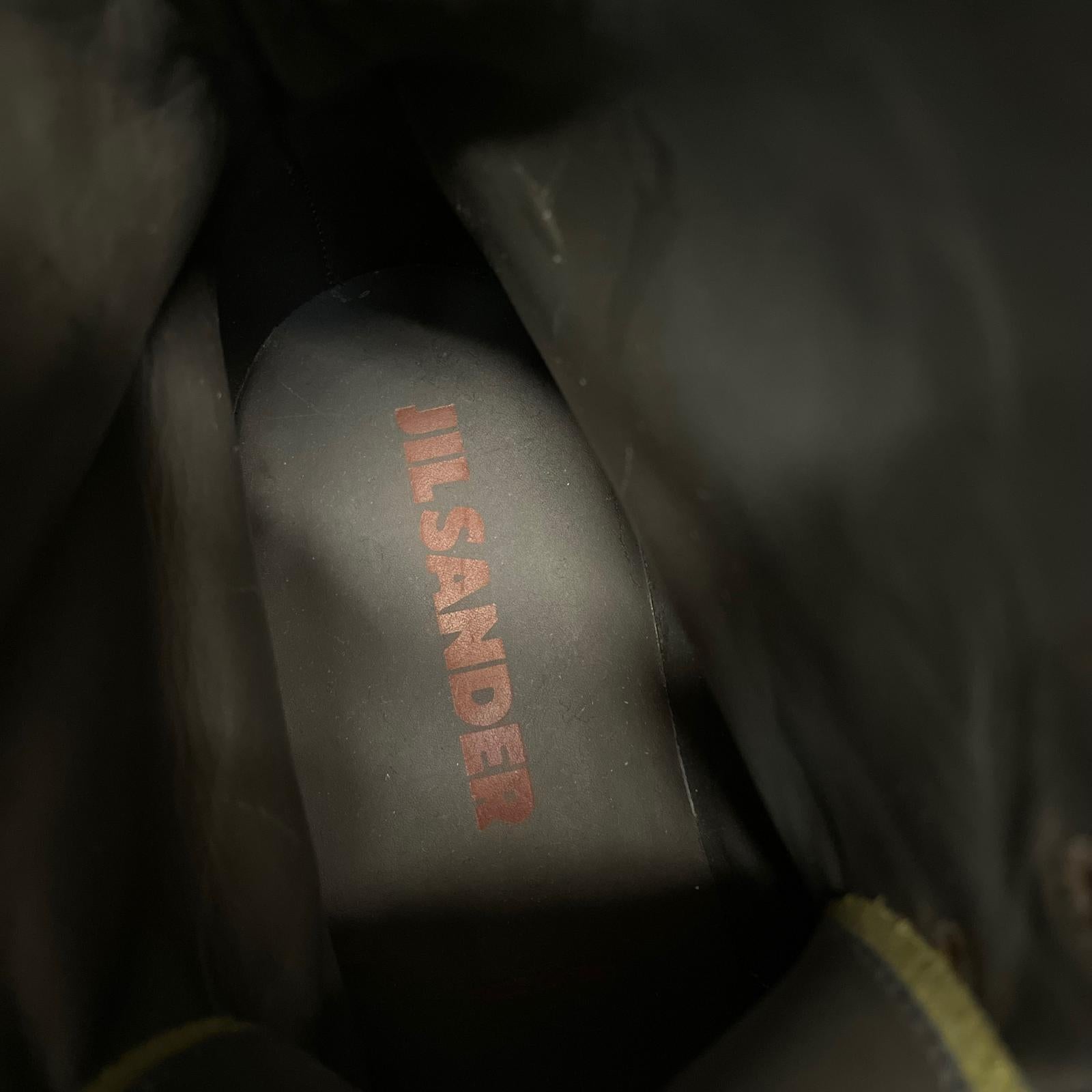ブーツ ウール切替 コンバットブーツ 8 黒