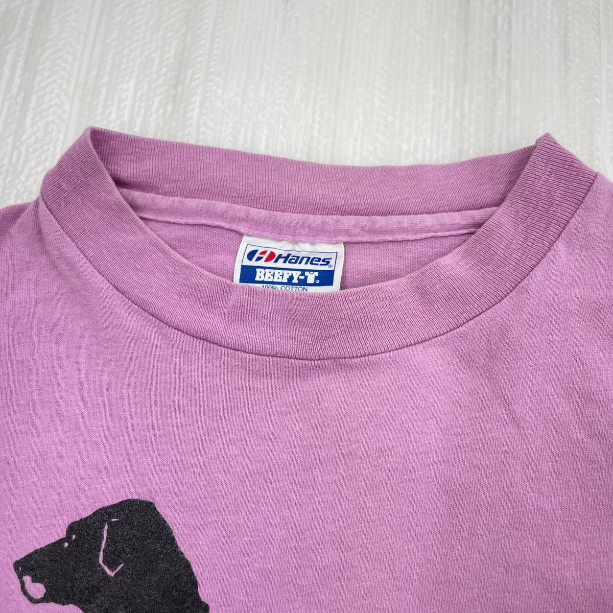 半袖Ｔシャツ Hanes 90s USA製 the black dog M