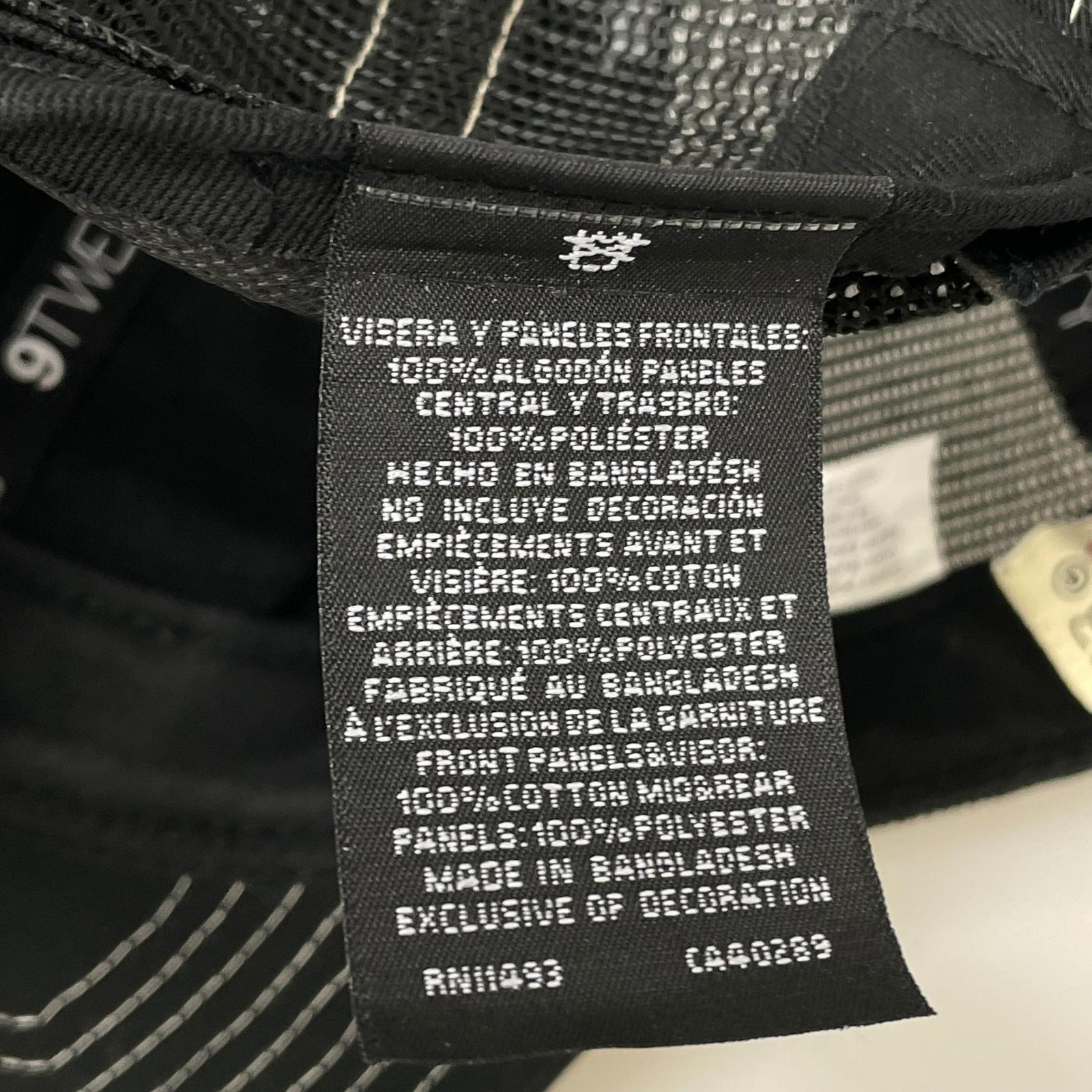 キャップ ×NEW ERA AUTHENTIC CAPS メッシュ 黒 ブラック